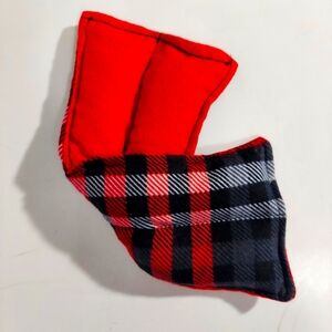 Plaid therapeutic heating-cooling eye bag, rice bag, heat pad, cold pack